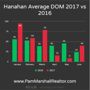 Homes For Sale In Hanahan SC: 2017 Stats