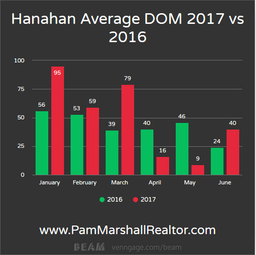 Homes For Sale In Hanahan SC: 2017 Stats